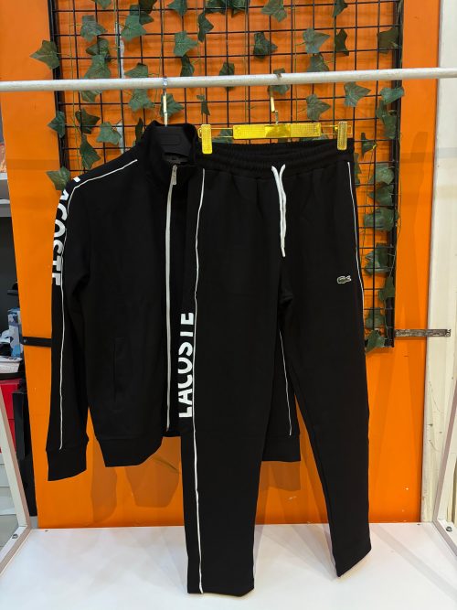LACOSTE PREMIUM EŞOFMAN TAKIMI (SİYAH)