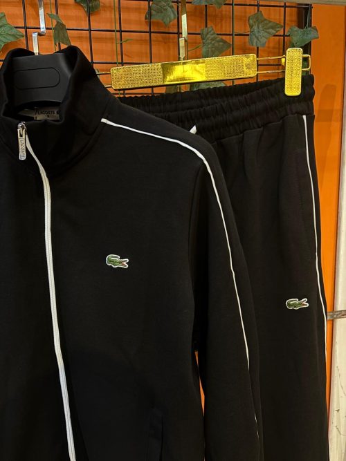 LACOSTE PREMIUM EŞOFMAN TAKIMI (SİYAH)