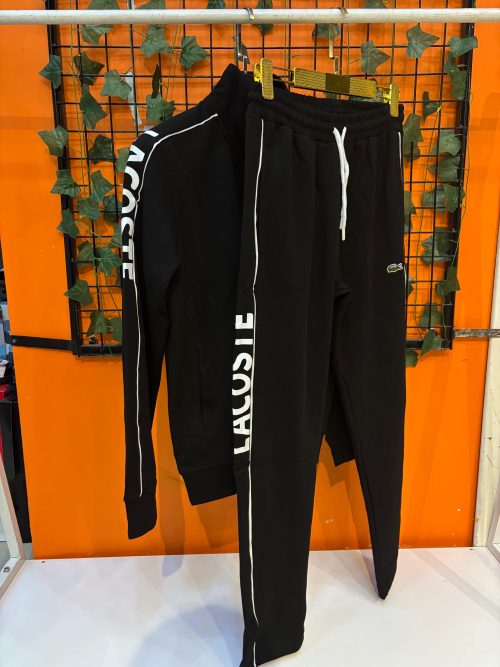 LACOSTE PREMIUM EŞOFMAN TAKIMI (SİYAH)