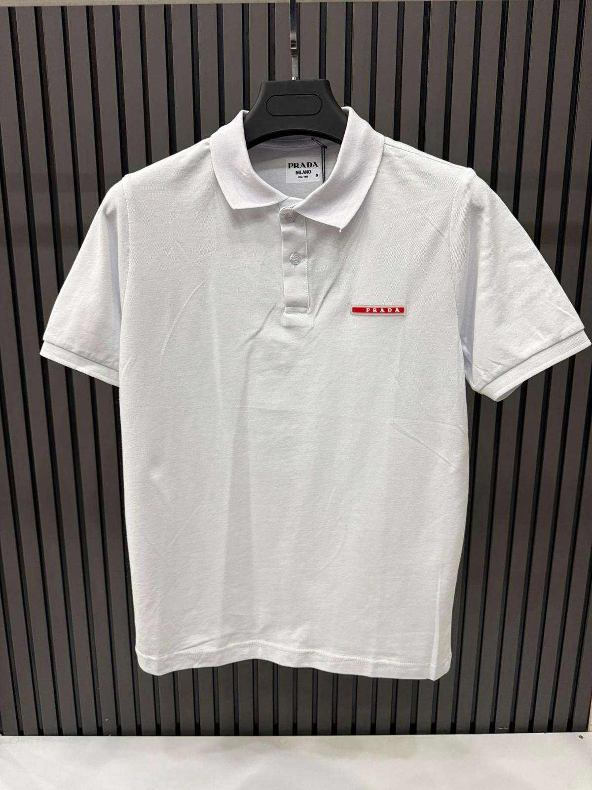 WhatsApp Image 2026-05-19 at 22.03.31 (2) PRADA PREMIUM POLO YAKA TSHIRT - Görsel 1