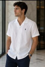RALPH LAUREN PREMIUM MUSLIN KETEN GÖMLEK