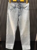 LACOSTE PREMIUM BAGGY KOT PANTOLON (BUZ MAVİSİ)