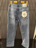 LACOSTE PREMIUM BAGGY KOT PANTOLON (KOYU MAVİ) - Görsel 3