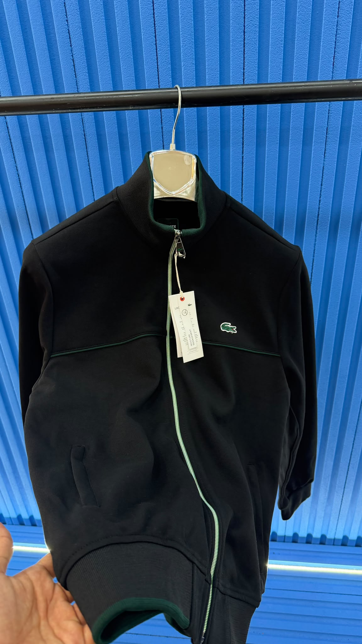 WhatsApp Image 2026-08-22 at 21.33.36 (3) LACOSTE PREMIUM HIRKA (SİYAH) - Görsel 1